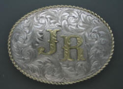 Custom Buckle With Initials