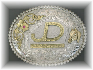 personalized custom belt buckle