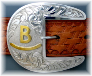 personalized custom belt buckle