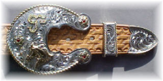 Ranger Style Belt Buckle Set