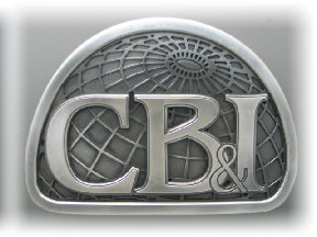 Custom Logo Belt Buckle with Antique Finish