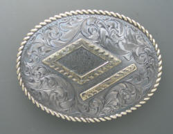  custom belt buckle with personalized brand