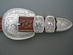  custom belt buckle with personalized brand