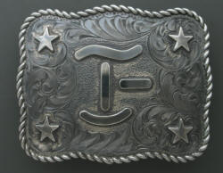  custom belt buckle with personalized brand