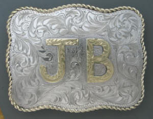  custom belt buckle with personalized brand