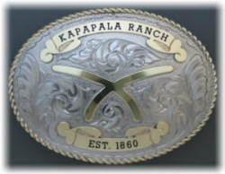 Brand Buckle Kapapala Ranch
