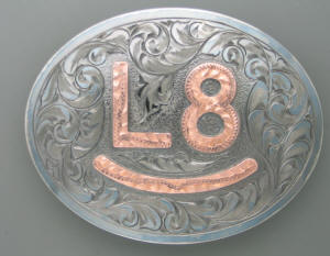 Montana Ranch Brand Belt Buckle