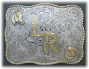 Oregon Ranch Brand Belt Buckle