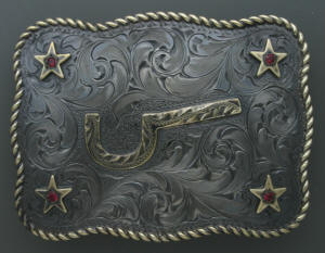  custom belt buckle with personalized brand