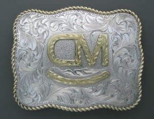  custom belt buckle with personalized brand