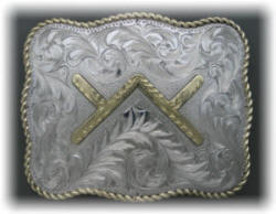  custom belt buckle with personalized brand